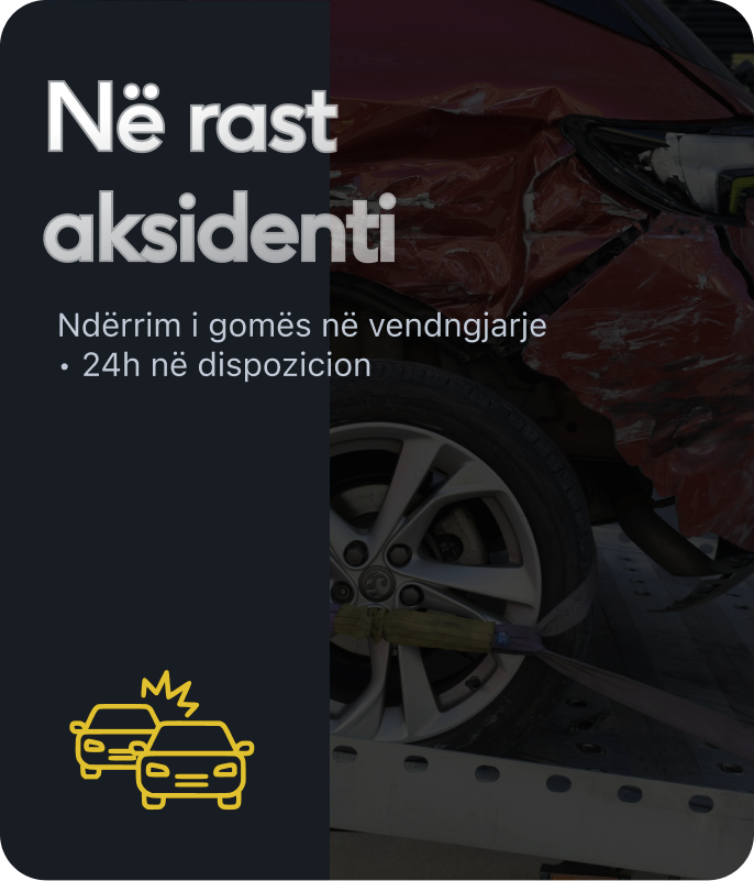 Në rast aksidenti